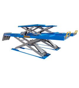 qy504 ultrathin large shear four wheel positioning lift